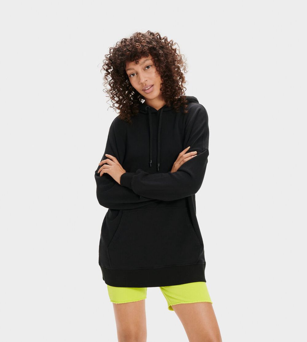 Ugg Simone Boyfriend - Womens Hoodie - Black - NZ (5876ARNJC)